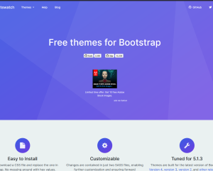 Free themes for Bootstrap